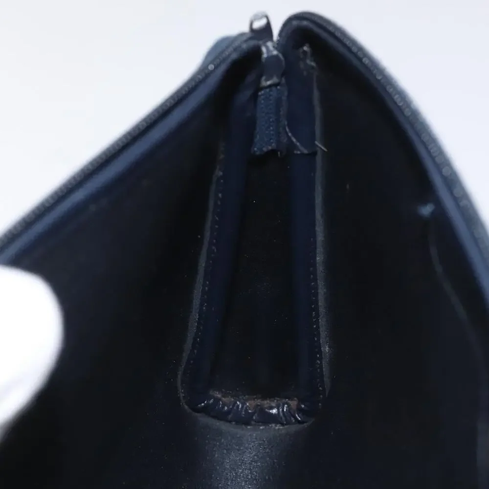 Dior Trotter Clutch Bag Navy